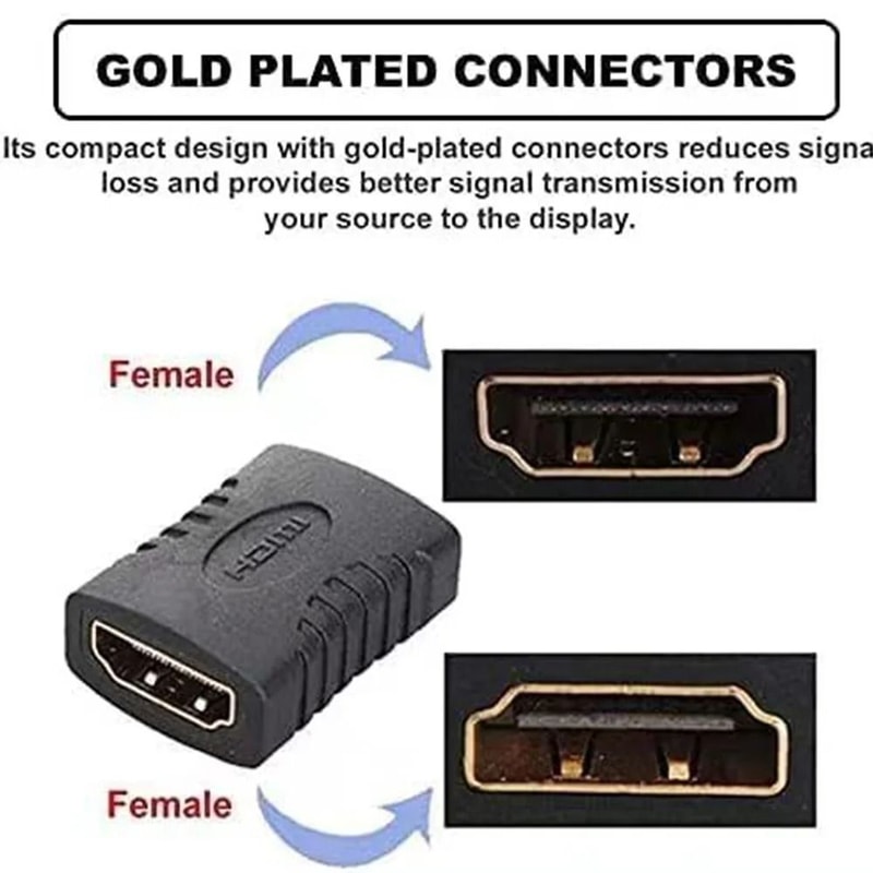 HDMI Female To Female Connector HDMI Extension Adapter 14 Version 4