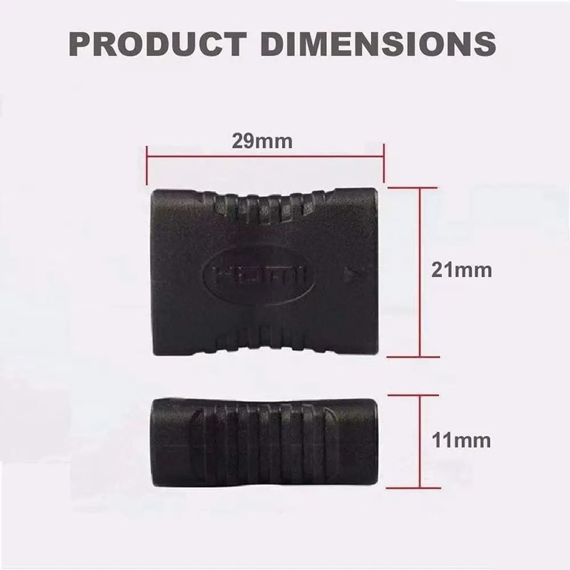 HDMI Female To Female Connector HDMI Extension Adapter 14 Version 5