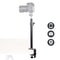 Desk Mount Stand With C Clamp And Ball Head For Cameras Lights And Microphones 6
