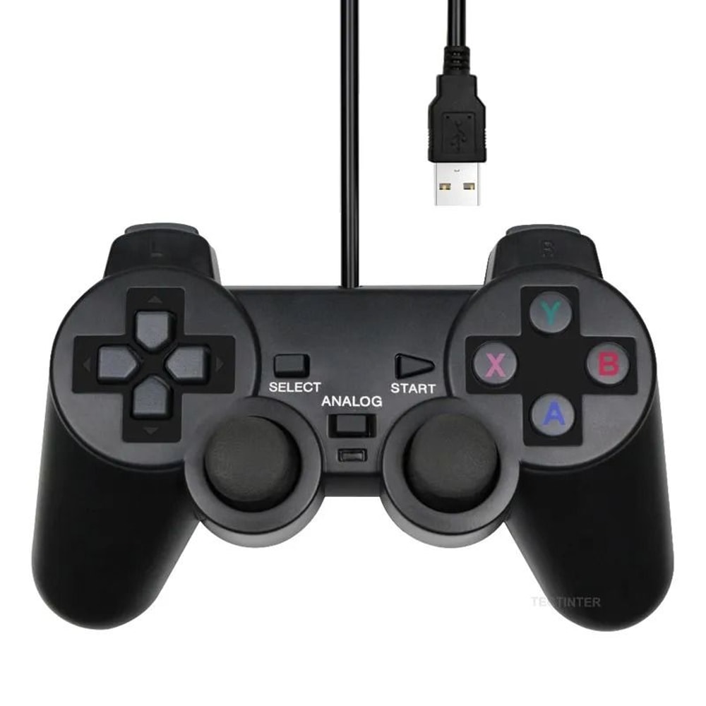 USB Wired PC Game Controller Gamepad For Windows Laptop And Desktop 7
