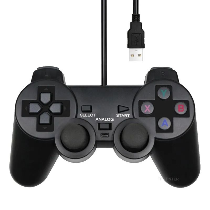USB Wired PC Game Controller Gamepad For Windows Laptop And Desktop 7