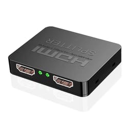 4k hdmi splitter 1 in 2 out dual display video distributor
