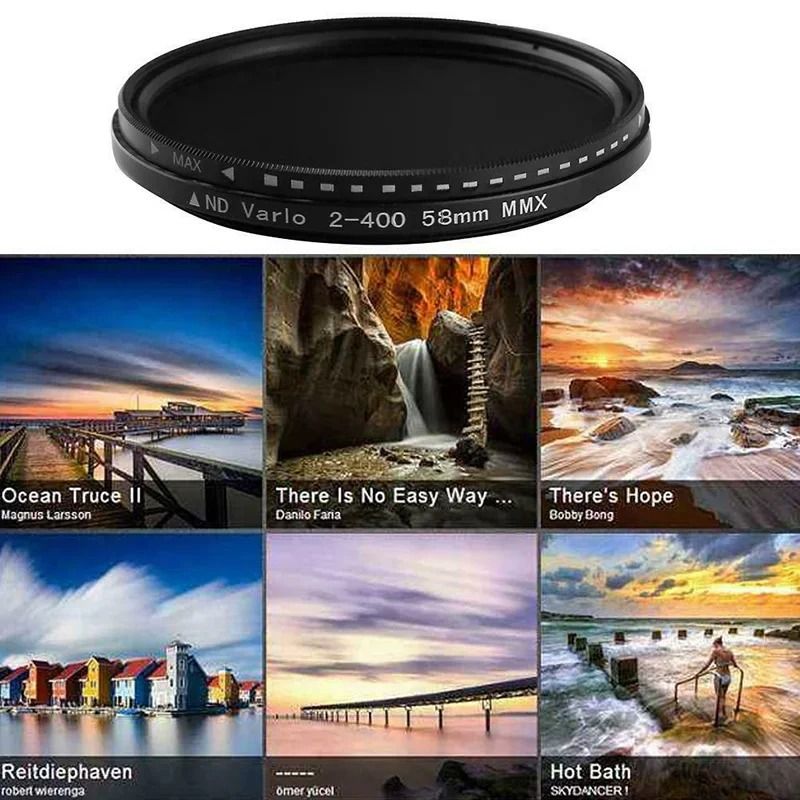 Variable ND Filter Adjustable ND2 To ND400 Neutral Density Camera Lens Filter 4