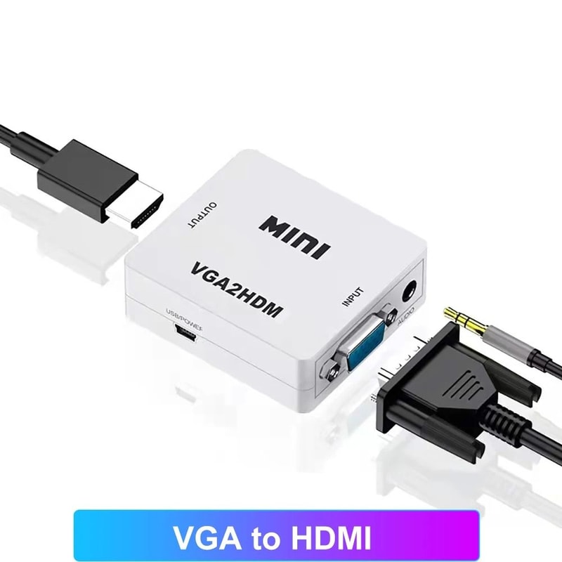 AV To HDMI Converter Composite RCA To HDMI Video Adapter 13
