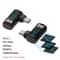90 Degree USB C Adapter Right Angle Type C Adapter 40Gbps 140W USB4 8K Video 7