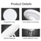 LED Bulb E27 Base Energy Saving Indoor Lamp UFO Design 5