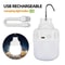 Portable USB Rechargeable LED Pendant Light Waterproof Outdoor Lamp 4