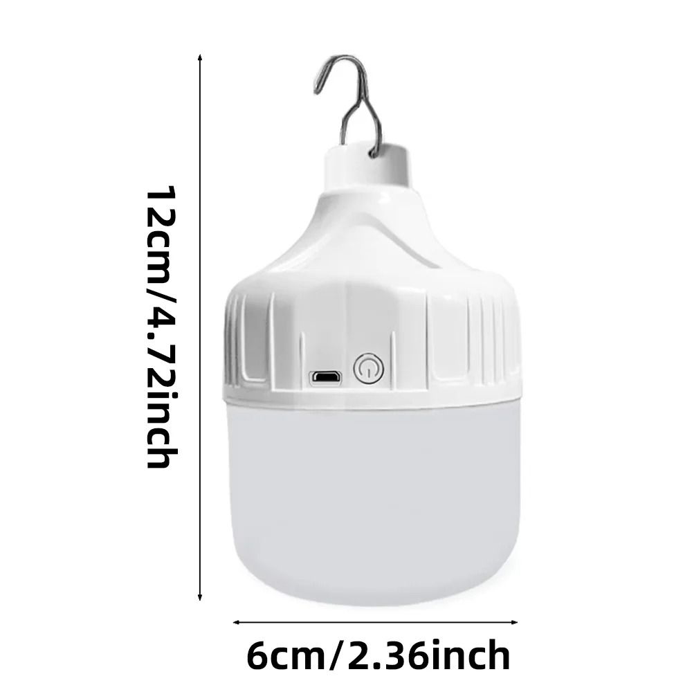 Portable USB Rechargeable LED Pendant Light Waterproof Outdoor Lamp 6