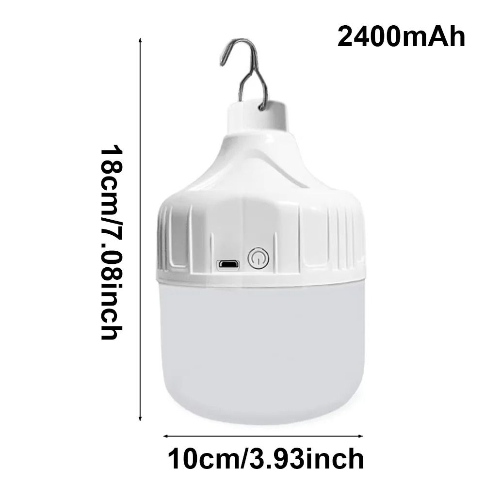 Portable USB Rechargeable LED Pendant Light Waterproof Outdoor Lamp 7