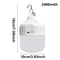 Portable USB Rechargeable LED Pendant Light Waterproof Outdoor Lamp 7