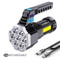 High Power Rechargeable LED Flashlight With Side Light For Outdoor Use 0