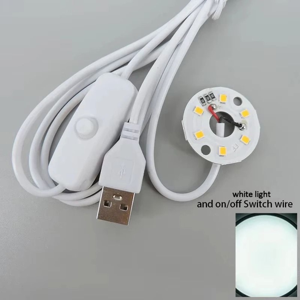 USB LED Reading Light With Dimmer Switch For Desk And Bedside Use 10