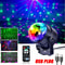 LED Stage Disco Light Rotating RGB Party Lamp With Sound Activation 8