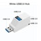 USB Hub Adapter Mini Splitter With Three Ports For PC And Laptop 9
