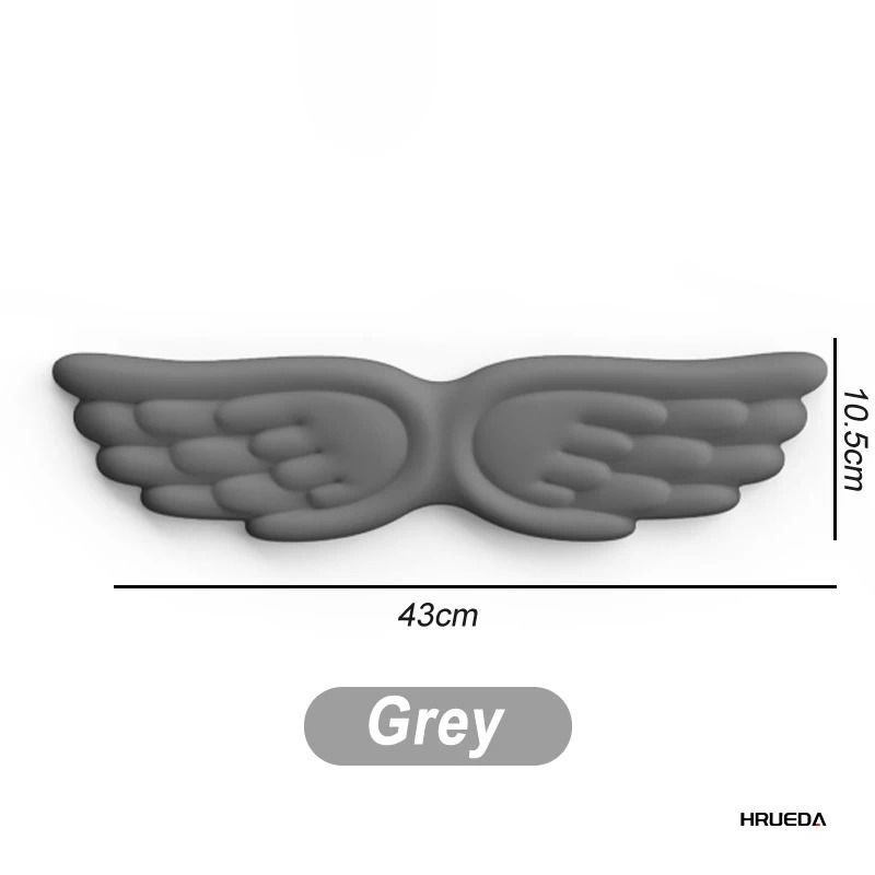 Keyboard Mouse Wrist Rest Angel Wing Memory Foam Support Set 11