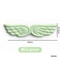 Keyboard Mouse Wrist Rest Angel Wing Memory Foam Support Set 24