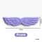 Keyboard Mouse Wrist Rest Angel Wing Memory Foam Support Set 25