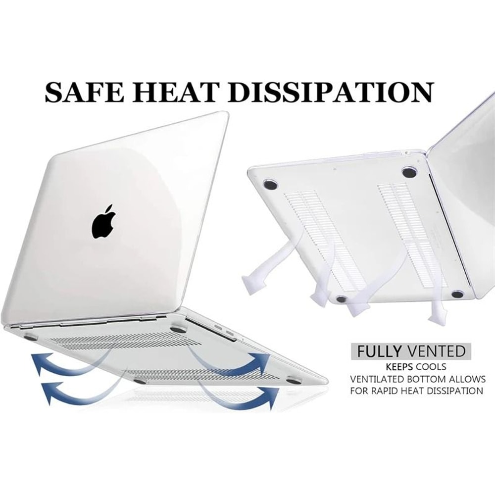 Crystal Clear Laptop Case Hard Shell Cover 5