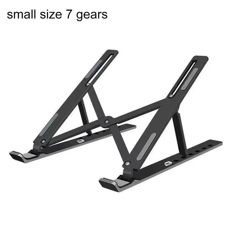 Foldable Tablet Stand Holder Adjustable Non Slip Laptop Riser 2