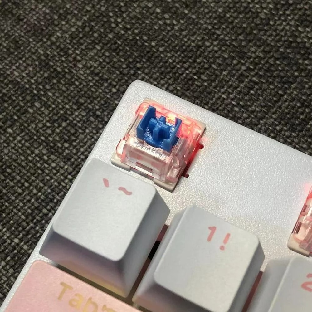 Handmade Pink Cartoon Keycap Custom PBT Mechanical Keyboard Keycap 2