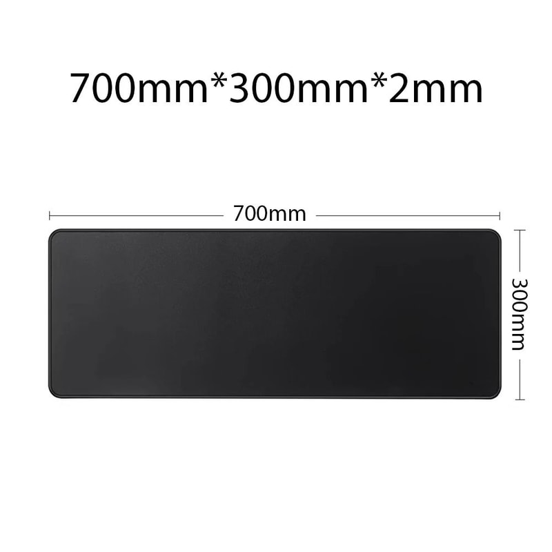 Large Anti Slip Mouse Pad Extended Desk Mat With Stitched Edges 9