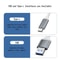 USB Hub 4 Port High Speed Multiport Splitter With Type C And USB A Connector 1