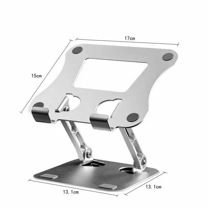 Adjustable Aluminum Laptop And Tablet Stand Portable Folding Cooling Riser 6