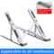 Adjustable Aluminum Laptop Stand Foldable Cooling Riser With Non Slip Support 1
