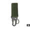 Nylon Carabiner Key Hook With MOLLE Webbing Buckle For Outdoor Gear 7