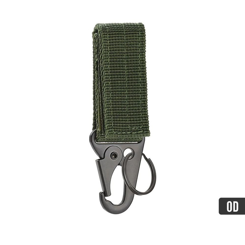 Nylon Carabiner Key Hook With MOLLE Webbing Buckle For Outdoor Gear 7