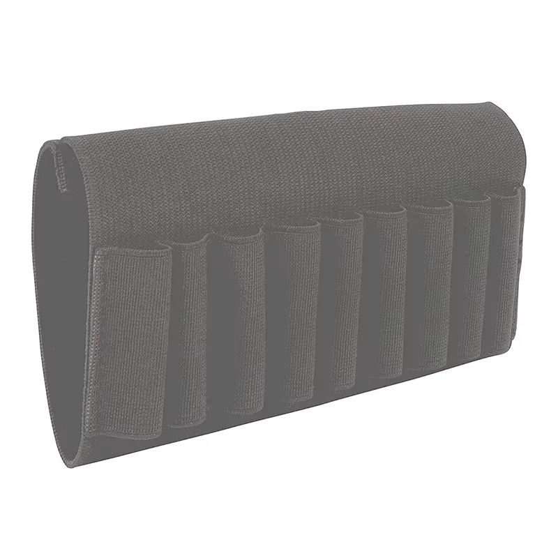 9 Hole Elastic Rifle Ammo Holder Buttstock Cartridge Sleeve 4