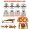 Push Up Board Set Portable Multifunctional Foldable Fitness System 5