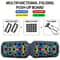 Push Up Board Set Portable Multifunctional Foldable Fitness System 8