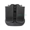 Tactical Double Magazine Holster Universal 9mm And 40 Caliber Mag Holder With Belt Clip And Paddle 7