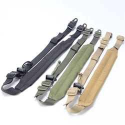 hunting rifle tactical sling – removable 2 point padded combat strap