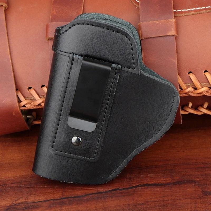 Tactical Leather Holster Left Or Right Hand Concealed Carry IWB Holster 0