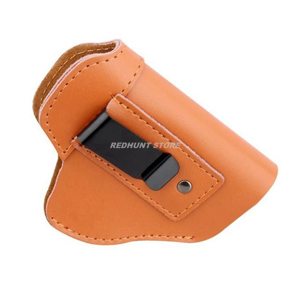 Tactical Leather Holster Left Or Right Hand Concealed Carry IWB Holster 5