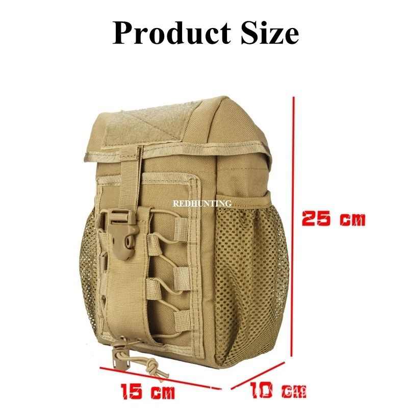 Tactical Dump Pouch Folding Molle Utility Bag For Outdoor Hiking And Shooting 5