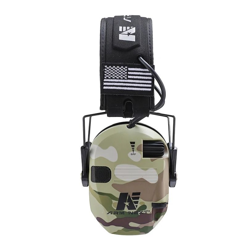 Active Helmet Mounted Earmuffs Electronic Hearing Protection For Shooting And Hunting 7