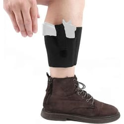 universal drop leg ankle gun holster – concealed carry thigh pouch holder