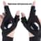 Cycling Gloves With Lights LED Fingerless Outdoor Utility Gloves 9