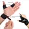 Cycling Gloves With Lights LED Fingerless Outdoor Utility Gloves 3