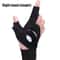 Cycling Gloves With Lights LED Fingerless Outdoor Utility Gloves 8