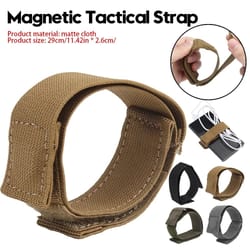 tactical magnetic sentry strap – rifle sling keeper and retention band