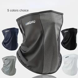 cycling mask headwear bandana neck scarf breathable outdoor ice silk mask