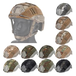 tactical helmet cover camo fast airsoft paintball high cut helmet cloth