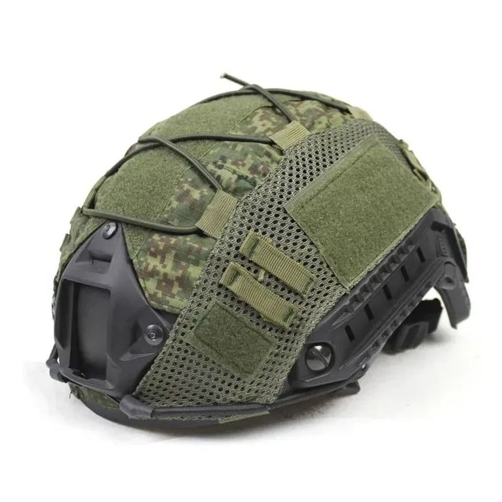 Tactical Helmet Cover Camo Fast Airsoft Paintball High Cut Helmet Cloth 12