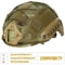Tactical Helmet Cover Camo Fast Airsoft Paintball High Cut Helmet Cloth 2