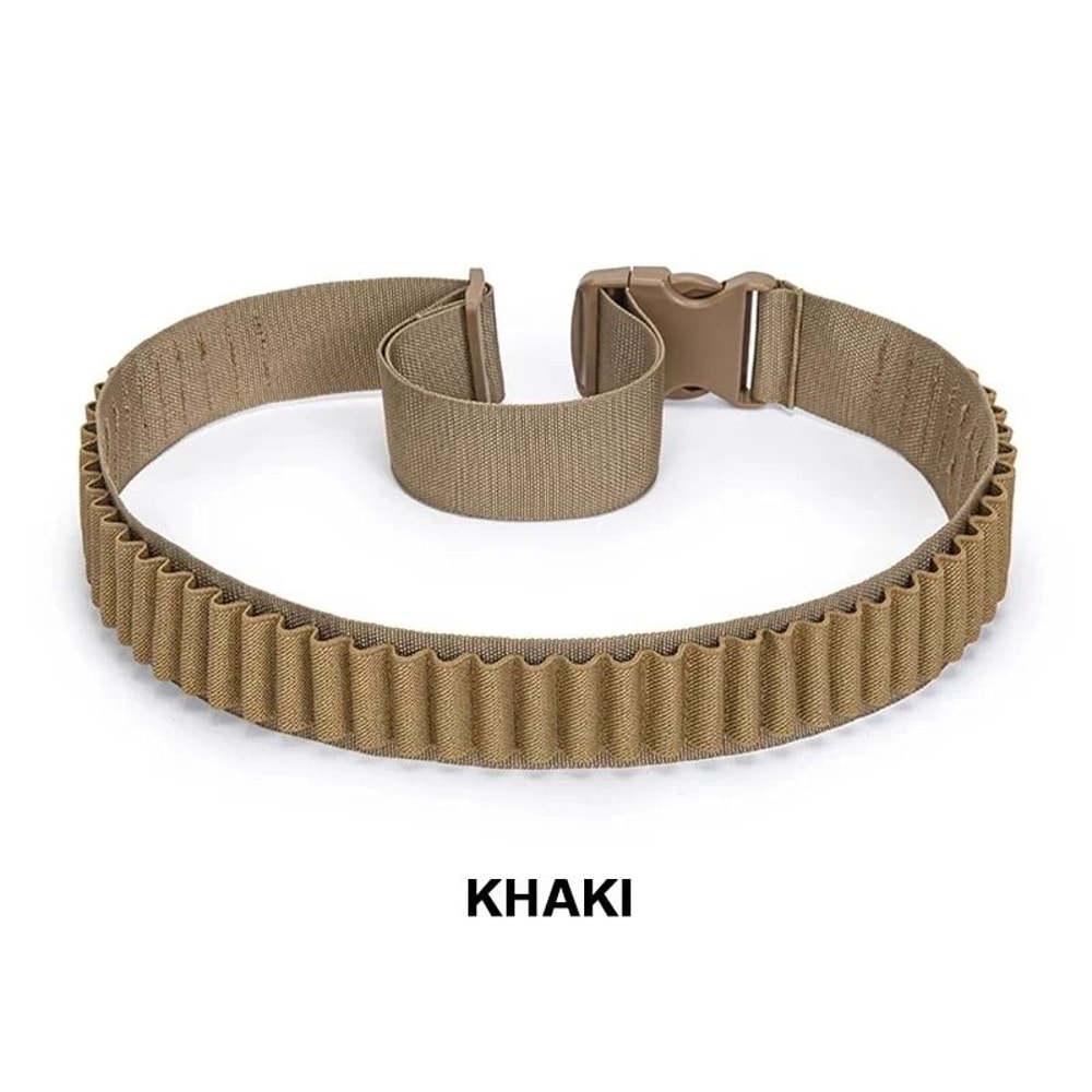 Rifle Bullet Cartridge Bandolier 50 Round Ammo Belt Shell Holder 8