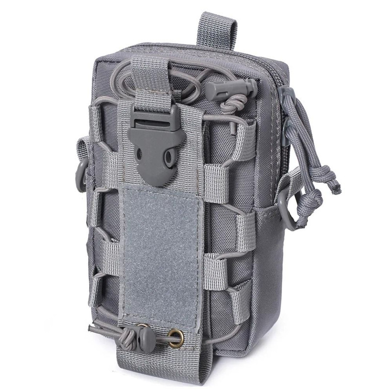 Molle EDC Pouch Water Bottle Carrier Outdoor Phone Holder Waist Pack Bag 6